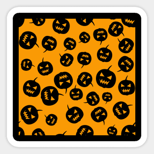 Halloween pumpkins Sticker